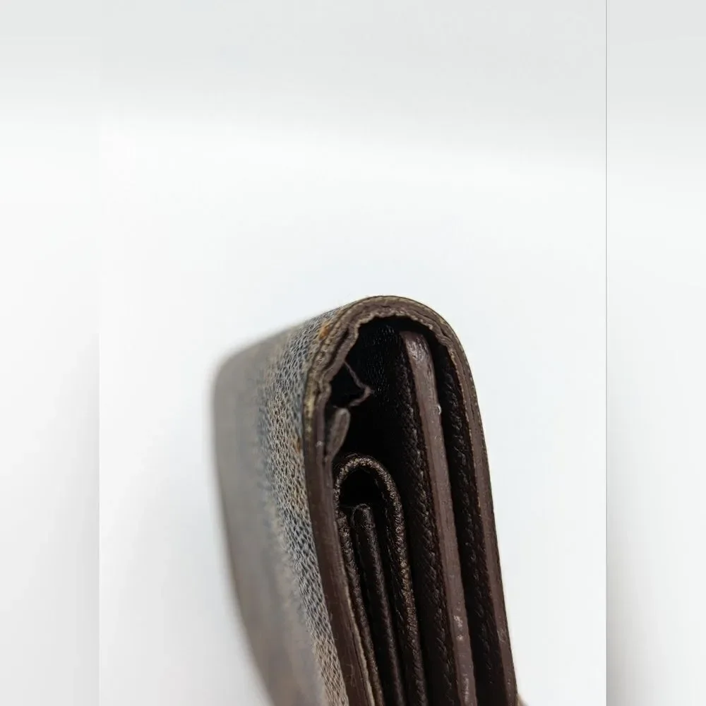 Louis Vuitton Damier Ebene Porte-Tresor Etui Papier Wallet
